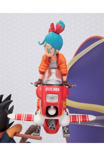 SON GOKU & BULMA FIGURA 18 CM DRAGON BALL FIGUARTS ZERO COLLECTORS SHOP - Imagen 5