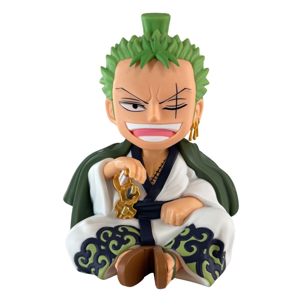 ZOROJURO HUCHA 15 CM ONE PIECE - Imagen 4