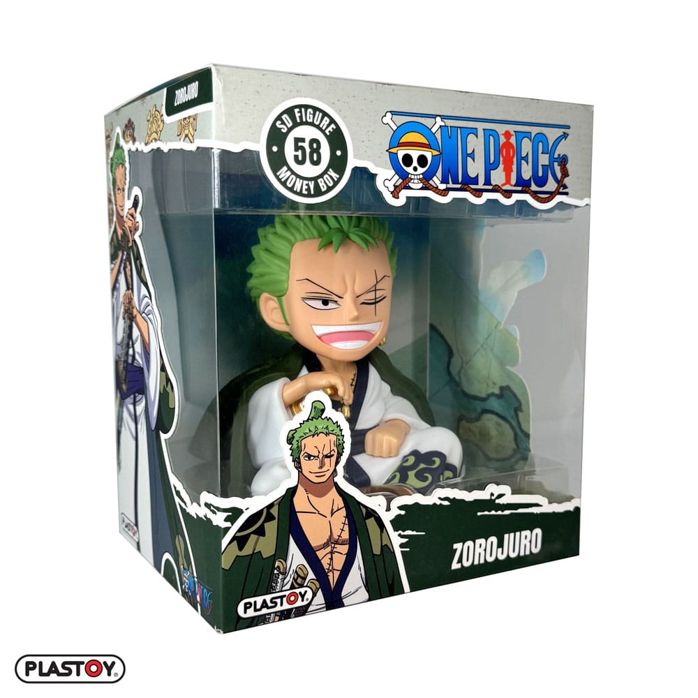 ZOROJURO HUCHA 15 CM ONE PIECE