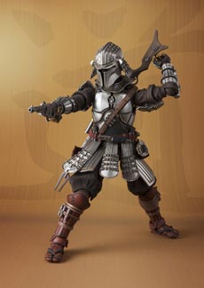 RONIN MANDALORIAN BESKAR ARMOR & GROGU STAR WARS 18.5 CM - Imagen 4