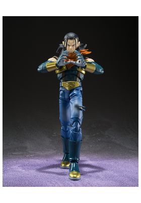 SUPER ANDROID 17 FIGURA 15 CM DRAGON BALL GT S.H FIGUARTS - Imagen 2