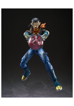SUPER ANDROID 17 FIGURA 15 CM DRAGON BALL GT S.H FIGUARTS - Imagen 4