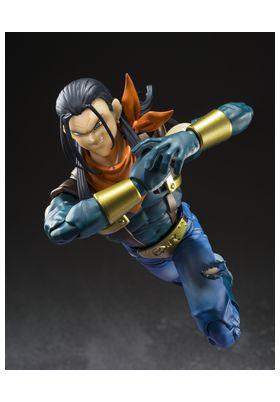 SUPER ANDROID 17 FIGURA 15 CM DRAGON BALL GT S.H FIGUARTS - Imagen 6