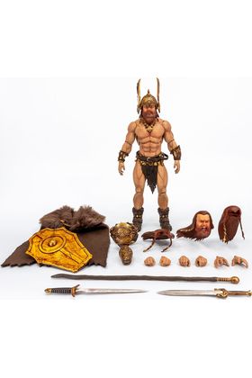NORSEMAN ACTION FIGURA 18 CM FRAZETTA ICON COLLECTIBLES 1/12