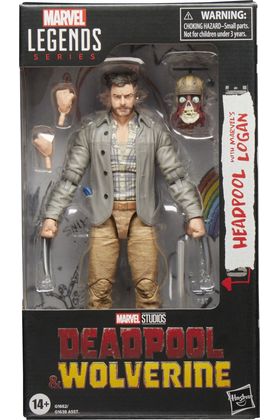 HEADPOOL WITH LOGAN FIG. 15 CM DEADPOOL & WOLVERINE MARVEL LEGENDS