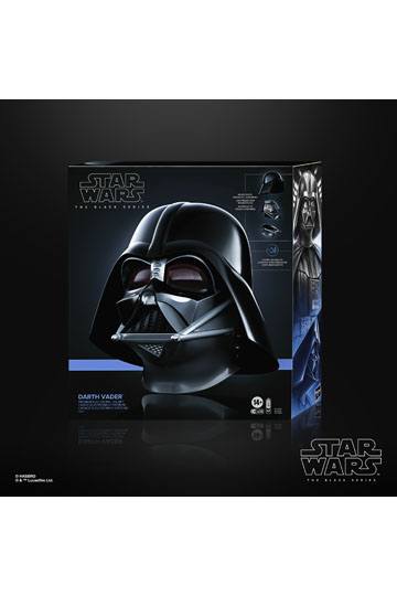 DARTH VADER CASCO ELECTRONICO PREMIUM RÉPLICA 1:1 STAR WARS OBI WAN KENOBI THE BLACK SERIES