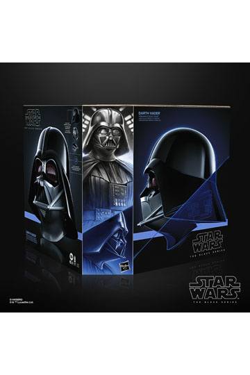 DARTH VADER CASCO ELECTRONICO PREMIUM RÉPLICA 1:1 STAR WARS OBI WAN KENOBI THE BLACK SERIES - Imagen 2