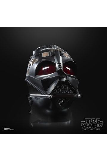 DARTH VADER CASCO ELECTRONICO PREMIUM RÉPLICA 1:1 STAR WARS OBI WAN KENOBI THE BLACK SERIES - Imagen 8