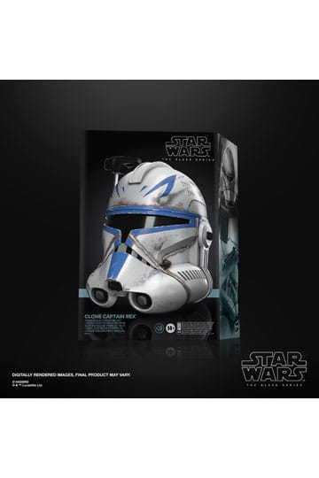 CLONE CAPTAIN REX CASCO ELECTRONICO REPLICA 1:1 STAR WARS: AHSOKA THE BLACK SERIES - Imagen 2