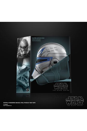 CLONE CAPTAIN REX CASCO ELECTRONICO REPLICA 1:1 STAR WARS: AHSOKA THE BLACK SERIES - Imagen 4