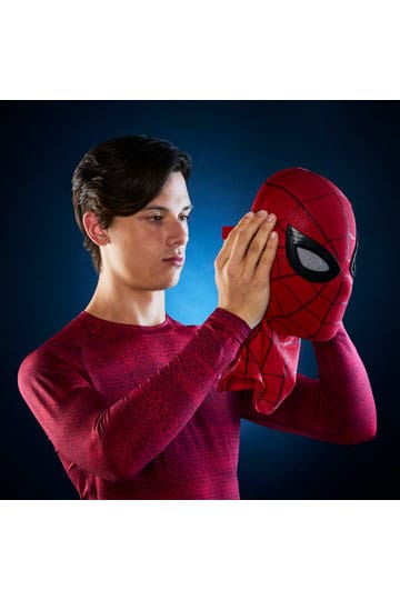SPIDER-MAN ELECTRONIC EXPRESSIVE MASK RÉPLICA 26 CM SPIDER-MAN: HOMECOMING MARVEL LEGENDS SERIES - Imagen 8