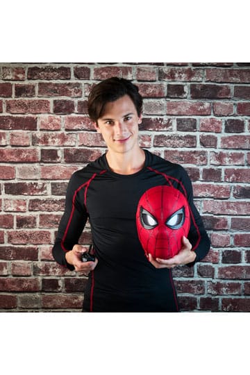 SPIDER-MAN ELECTRONIC EXPRESSIVE MASK RÉPLICA 26 CM SPIDER-MAN: HOMECOMING MARVEL LEGENDS SERIES - Imagen 3