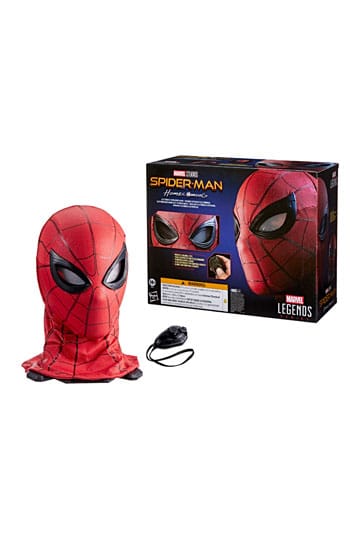 SPIDER-MAN ELECTRONIC EXPRESSIVE MASK RÉPLICA 26 CM SPIDER-MAN: HOMECOMING MARVEL LEGENDS SERIES - Imagen 4