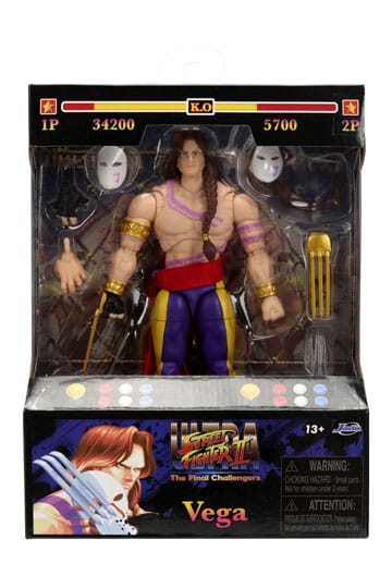 VEGA FIGURA 15 CM ULTRA STREET FIGHTER II: THE FINAL CHALLENGERS