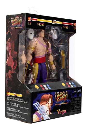 VEGA FIGURA 15 CM ULTRA STREET FIGHTER II: THE FINAL CHALLENGERS - Imagen 2