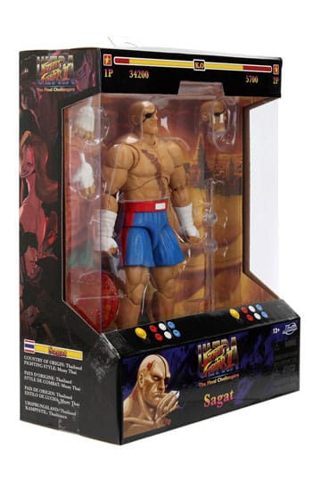 SAGAT FIGURA 19 CM ULTRA STREET FIGHTER II: THE FINAL CHALLENGERS - Imagen 2