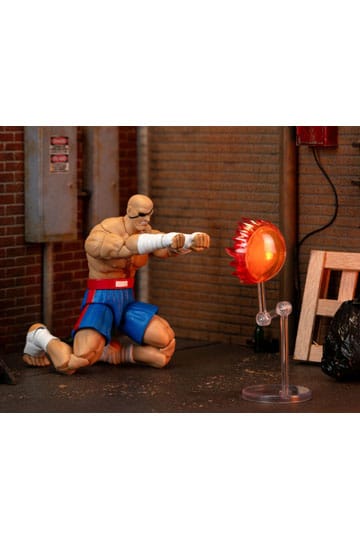 SAGAT FIGURA 19 CM ULTRA STREET FIGHTER II: THE FINAL CHALLENGERS - Imagen 3