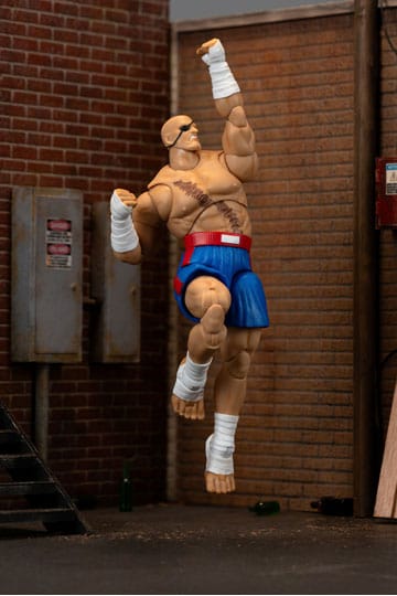 SAGAT FIGURA 19 CM ULTRA STREET FIGHTER II: THE FINAL CHALLENGERS - Imagen 4