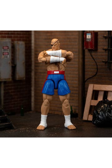 SAGAT FIGURA 19 CM ULTRA STREET FIGHTER II: THE FINAL CHALLENGERS - Imagen 5