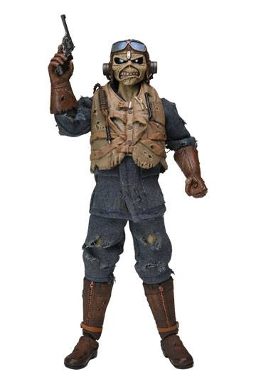 EDDIE ACES HIGH CON ROPA ESTILO RETRO FIGURA 20 CM IRON MAIDEN - Imagen 12