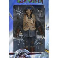 EDDIE ACES HIGH CON ROPA ESTILO RETRO FIGURA 20 CM IRON MAIDEN