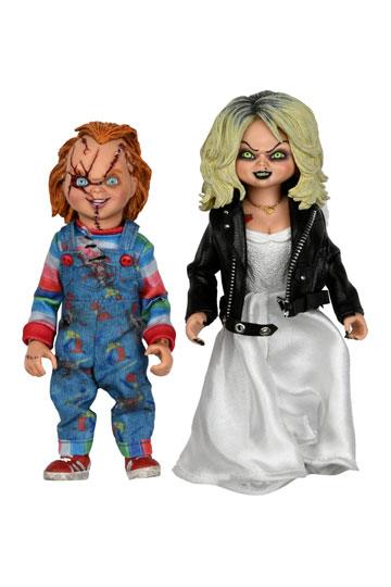 CHUCKY & TIFFANY SET 2 FIG. 20 CM BRIDE OF CHUCKY
