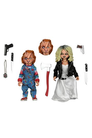 CHUCKY & TIFFANY SET 2 FIG. 20 CM BRIDE OF CHUCKY - Imagen 2