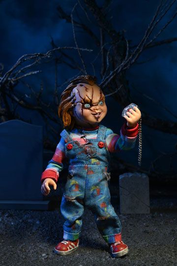 CHUCKY & TIFFANY SET 2 FIG. 20 CM BRIDE OF CHUCKY - Imagen 8