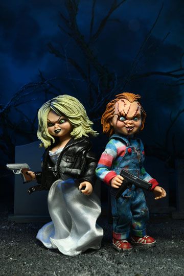 CHUCKY & TIFFANY SET 2 FIG. 20 CM BRIDE OF CHUCKY - Imagen 4