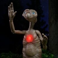 ULTIMATE DELUXE E.T. CON PECHO LED 40 ANNIVERSARY VERSION FIGURA 12 CM E.T.
