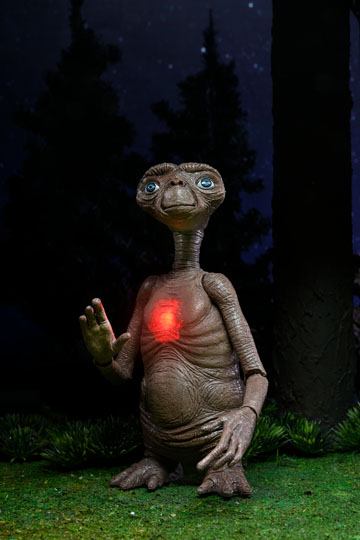 ULTIMATE DELUXE E.T. CON PECHO LED 40 ANNIVERSARY VERSION FIGURA 12 CM E.T. - Imagen 2