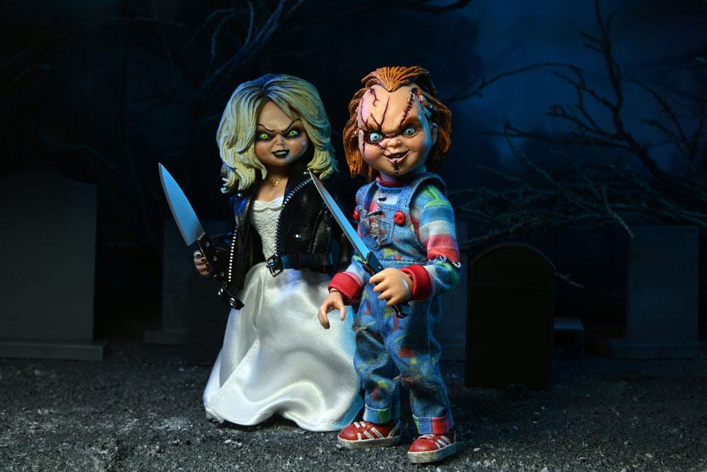 CHUCKY & TIFFANY SET 2 FIG. 20 CM BRIDE OF CHUCKY - Imagen 12