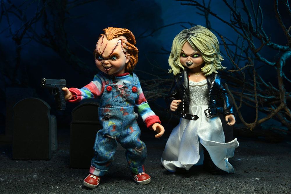 CHUCKY & TIFFANY SET 2 FIG. 20 CM BRIDE OF CHUCKY - Imagen 14