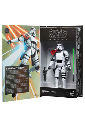 SERGEANT KREEL FIGURA 15 CM STAR WARS COMIC THE BLACK SERIES - Imagen 3