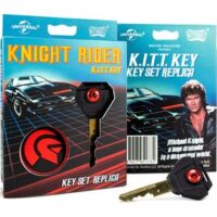 LLAVE DE KITT CON LLAVERO REPLICA 14 CM EL COCHE FANTÁSTICO