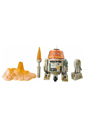 CHOPPER (C1-10P) FIGURA 15 CM STAR WARS: AHSOKA THE BLACK SERIES - Imagen 2