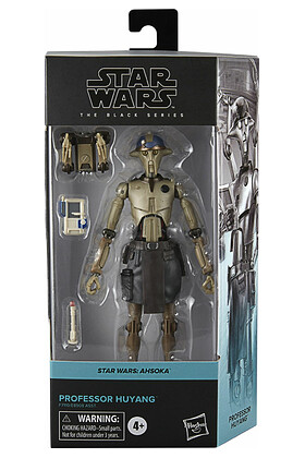 PROFESSOR HUYANG FIGURA 15 CM STAR WARS: AHSOKA THE BLACK SERIES
