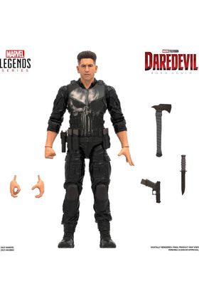 PUNISHER FIGURA 15 CM DAREDEVIL BORN AGAIN MARVEL LEGENDS