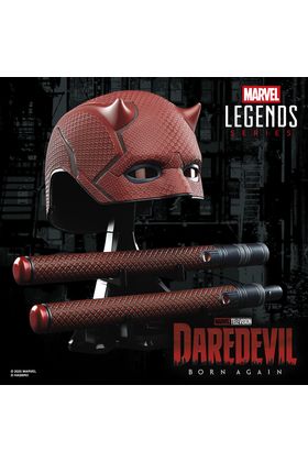 DAREDEVIL MÁSCARA & BASTÓN PREMIUM RÉPLICA 1:1 DAREDEVIL: BORN AGAIN - Imagen 4