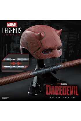 DAREDEVIL MÁSCARA & BASTÓN PREMIUM RÉPLICA 1:1 DAREDEVIL: BORN AGAIN - Imagen 2