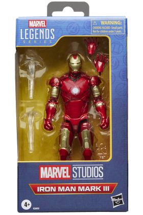 IRON MAN MARK III FIGURA 15 CM IRON MAN MARVEL LEGENDS SERIES