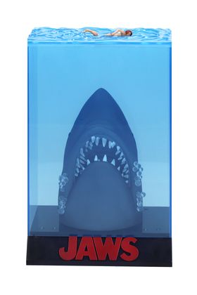 FIGURA CON LUZ CARTEL POSTER 3D TIBURON EXCLUSIVA 50 ANIVERSARIO - Imagen 7