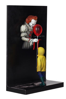 FIGURA POSTER 3D PENNYWISE & GEORGIE IT(2017) - Imagen 3