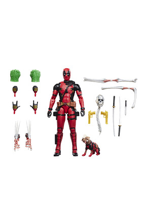 DEADPOOL & DOGPOOL FIGURAS 15 CM DEADPOOL & WOLVERINE MARVEL LEGENDS - Imagen 3