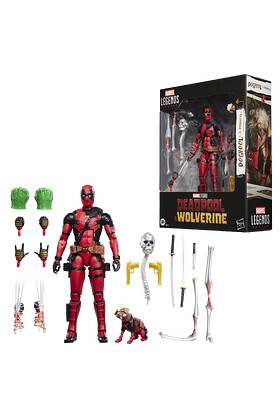 DEADPOOL & DOGPOOL FIGURAS 15 CM DEADPOOL & WOLVERINE MARVEL LEGENDS - Imagen 2